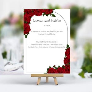 Dua Card | Wedding Favours | Muslim Wedding | Dua Card Favours | Wedding Card | Editable Canva Template For Digital Download | Printable