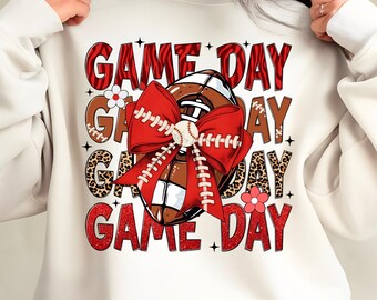 Game Day Baseball Coquette Png, Preppy Baseball Coquette Png, Tis the Season Png, Baseball Bow Png, Baseball Mama Png, Baseball Game Day Png
