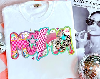 Mama shirt PNG, Mom PNG, Mother's Day shirt png, Mama png, Mom shirt design, Lightening Bolt mama shirt png