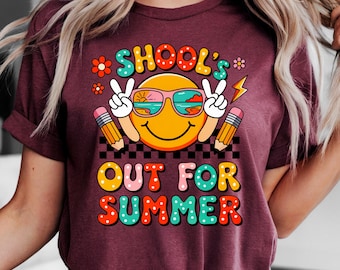A escola preparatória saiu para o verão PNG, Último dia de aula PNG, Férias de verão PNG, Agradecimento ao professor PNG, Escola PNG, Camiseta infantil para as férias de verão PNG
