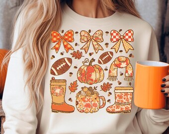 Shirtontwerp Fall Vibes: png: herfstsublimatie (digitale download)