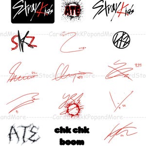 Stray Kids Signature - Etsy