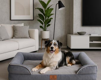 Animal bed Orthopedic premium dog bed, fluffy soft, dog sofa, dog mat, dog basket, dog sofa, fluffy soft, removable, washable