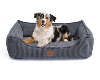 Animal Bed Orthopedic Premium Dog Bed, fluffy soft, removable, washable made of corduroy