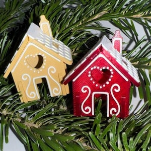 3D Lebkuchenhaus DIY-Set – Perfektes Projekt zur Weihnachtszeit - moderne Deko für Weihnachten