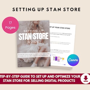 Setting Up Stan Store Guide | Launch & Sell Digital Products Easily | Online Business Tutorial