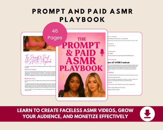 ASMR Playbook | Faceless Video Guide | Monetize Relaxing Viral Content