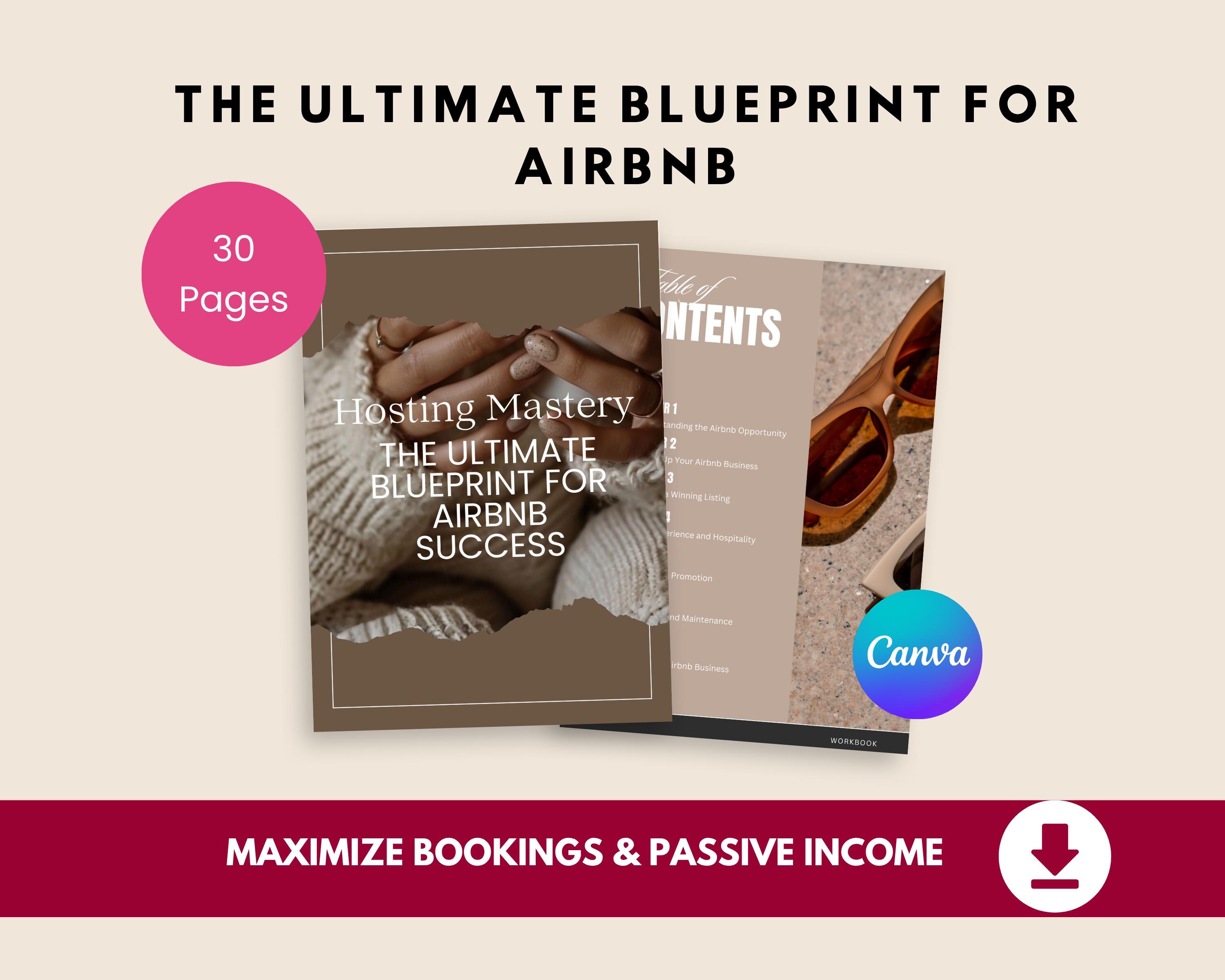 Airbnb Hosting Guide | Short-Term Rental Success & Passive Income Strategy  | Digital Download