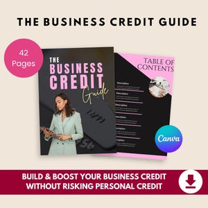Business Credit Blueprint: Digital Guide for Entrepreneurs (PDF Download