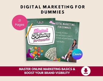 Digital Marketing Guide for Beginners | Social Media, SEO & Email Marketing Strategy | Digital Download