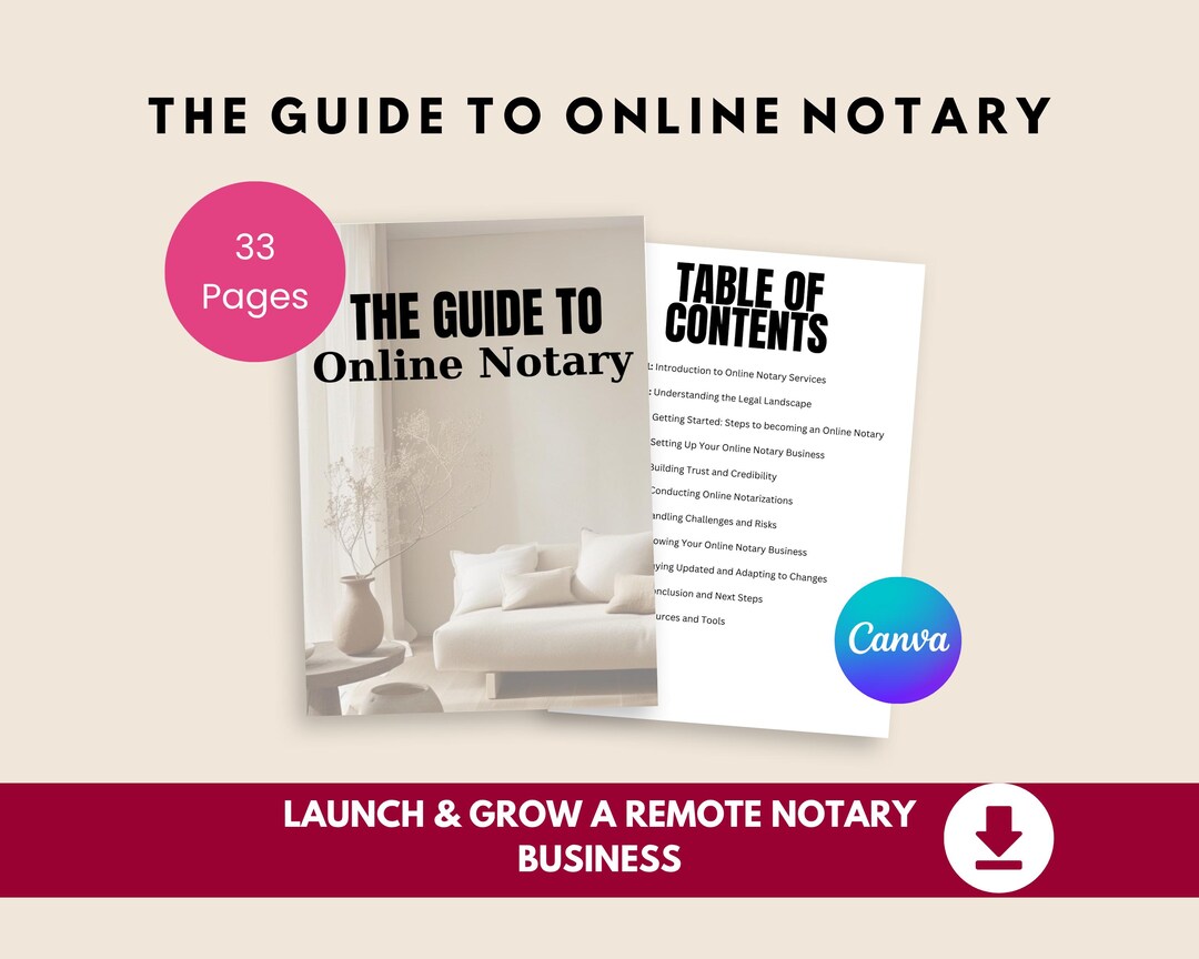 Online Notary Business Guide | Remote Notary Setup & Marketing Plan ...