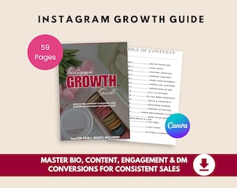 Instagram Growth Guide Content Strategy and Audience Building Tips PDF