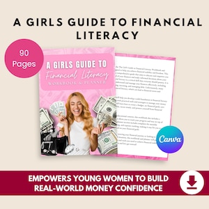 A Girl’s Guide to Financial Literacy | Money Confidence for Beginners | Budgeting, Credit, & Saving Tips