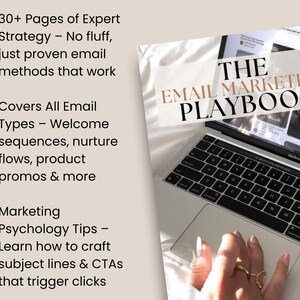 Email Marketing Playbook | Email Funnel Strategy, Automation & Sales System | Digital Marketing Guide image 3