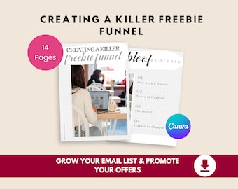 Freebie Funnel Strategy Guide Lead Generation Planner