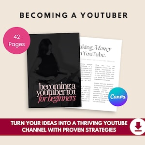 YouTube Channel Launch Guide Digital Marketing eBook for Beginners Monetization Strategy