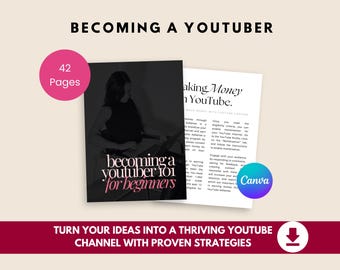 YouTube Channel Launch Guide Digital Marketing eBook for Beginners Monetization Strategy