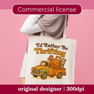 Retro Thrifting Truck PNG: 70s Sublimation Design (Digital Download)