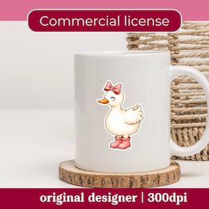 Funny Goose PNG: Whimsical Clipart for Cricut (Digital Download