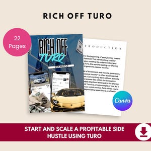 Turo Business Guide | Start & Scale a Car Rental Business | Digital Download PDF