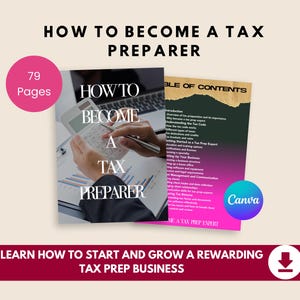How to Become a Tax Preparer | Business Guide | Tax Prep Startup