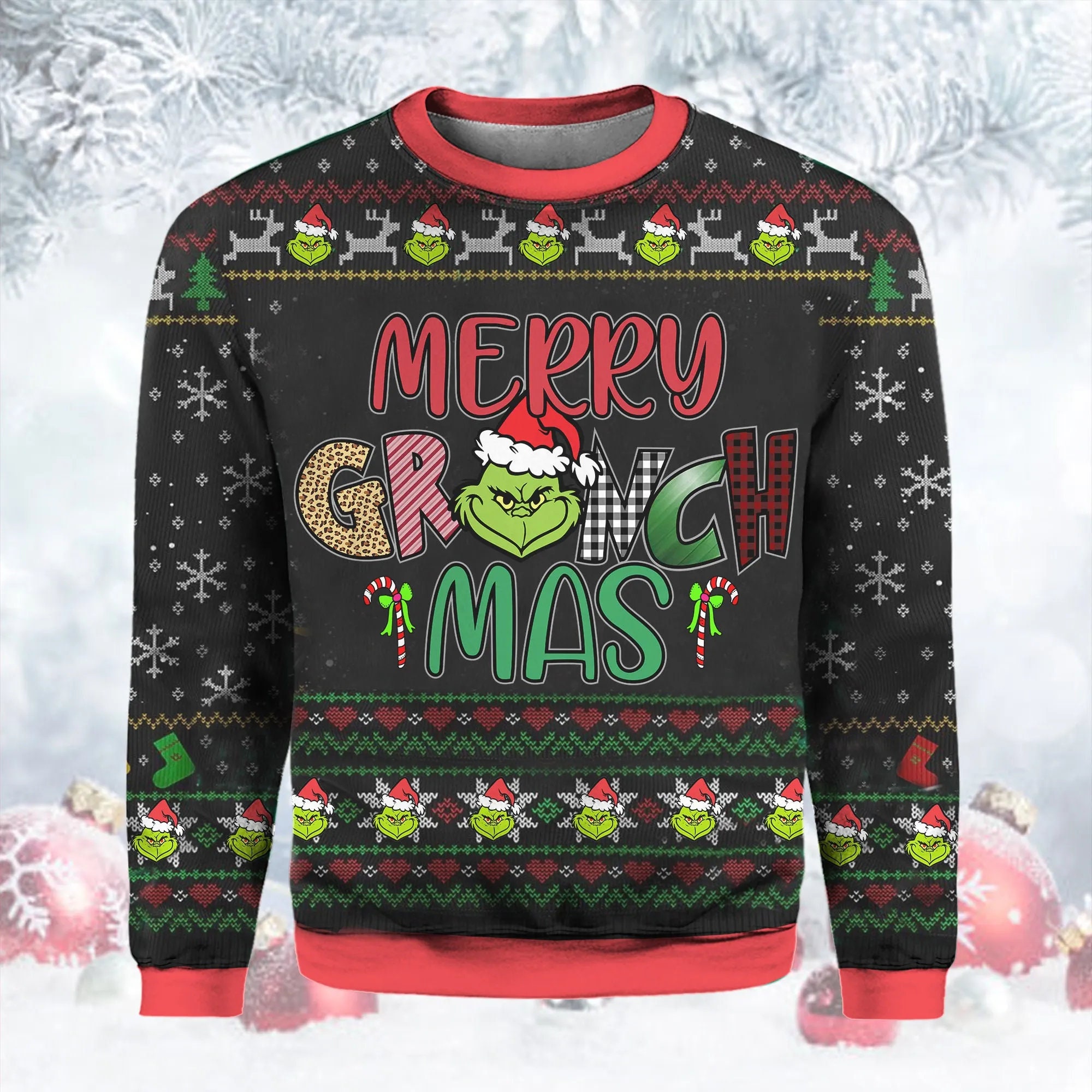 Grinch 3d Hoodie - Etsy