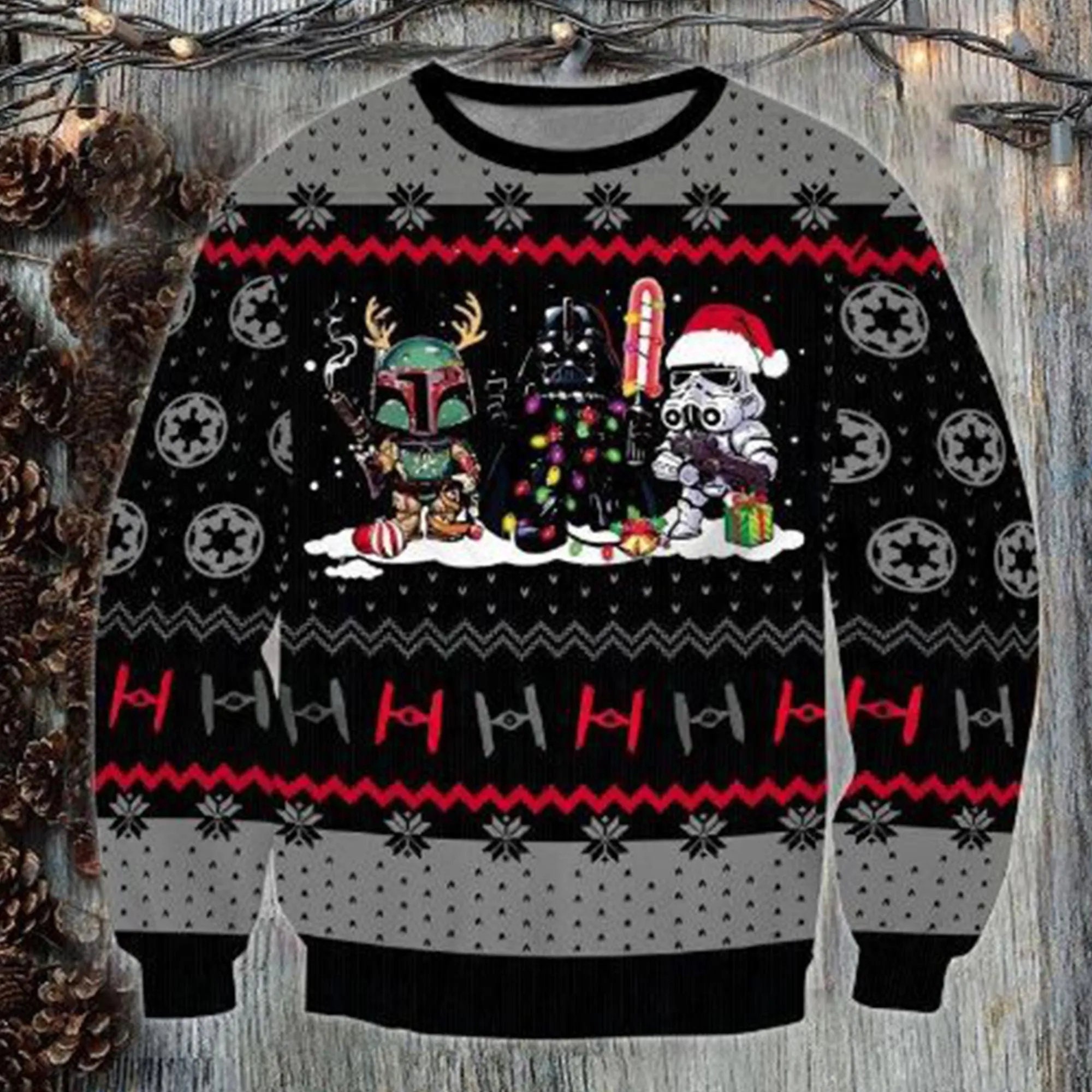 Vader Ugly Sweater - Etsy
