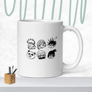 Jujutsu Kaisen mug cup, Jujutsu Kaisen cup, Anime Gifts, Jujutsu Kasien Gifts, Anime    lover.