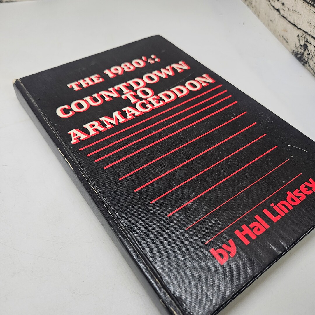 Hollow Book Safe the 1980 Countdown to Armageddon Vintage Secret