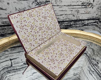 Hollow Book Safe Why Worry vintage Secret Compartment Security hiding place