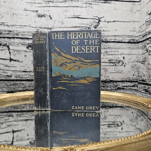 Erinnerungsbox Hohl Buch Tresor Das Erbe des Wüsten Vintage Buches Mit Geheimfach