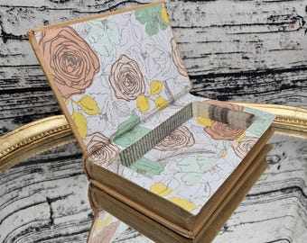 Vintage Hollow Book Safe: "Hilltops Clear" Secret Stash Box