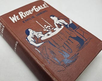 ヴィンテージホローブックセーフ：「We Ride The Gale」秘密の隠し箱