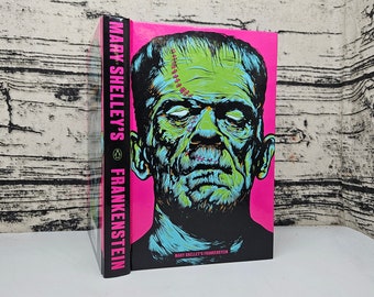 Frankenstein hohl Buch sicher Mary Shelley Klassiker Horror Gothic Bücherwurm Geschenk It's Alive Frankensteins Monster