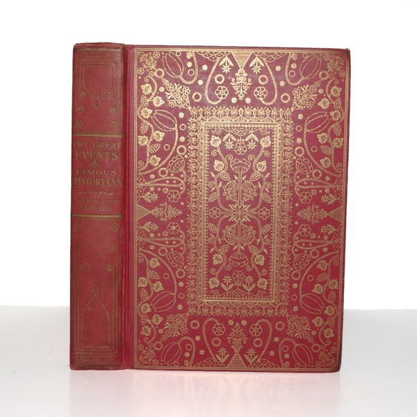 Hollow Book Safe Great Events by Famous Historians Vol XXII cloth bound Premium Binding