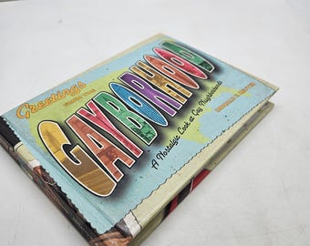 Hollow Book Safe Greetings from the Gayborhood Secret Compartment Keepsake Box LGBTQ Ally Pride