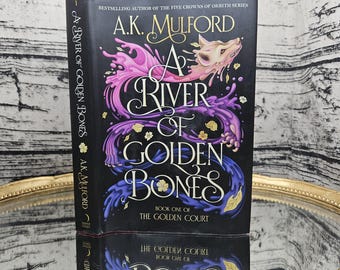 A River of Golden Bones Hollow Book Safe - Secret Storage Box
