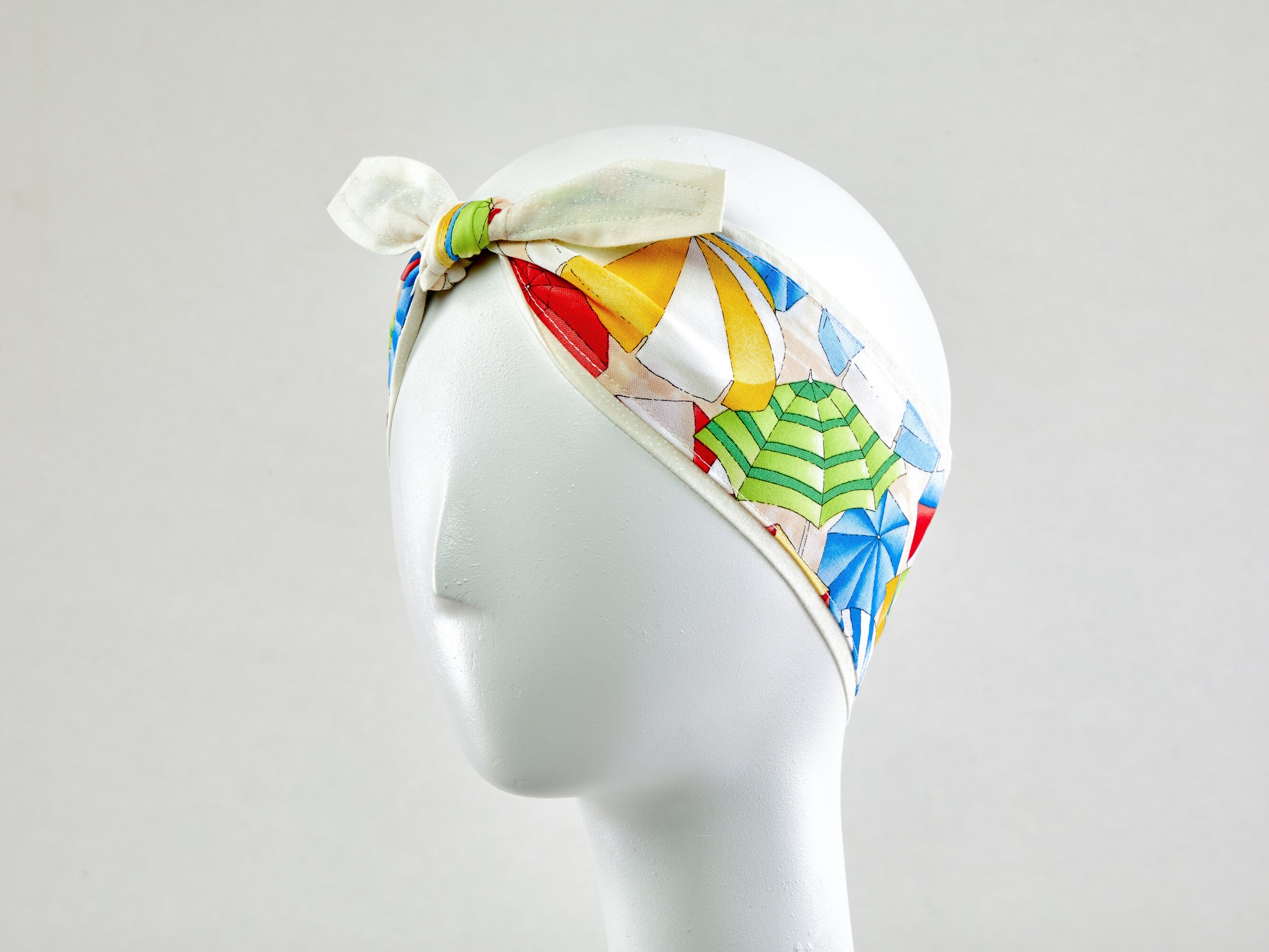 Headband With Beach Umbrellas Rockabilly Headband 50s Style Etsy UK