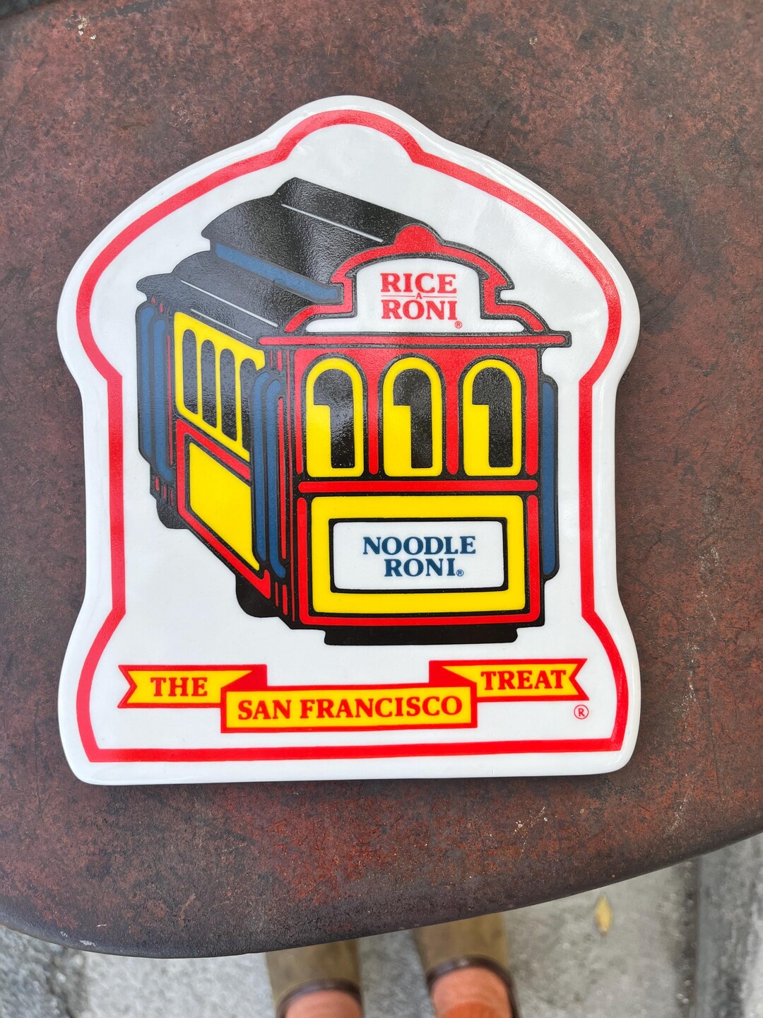 Vintage 90's Rice-a-roni Ceramic Trivet Memorabilia San Francisco Treat ...