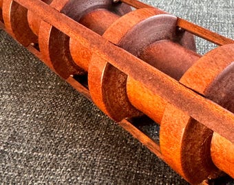Wooden Ravioli Rolling Pin - Effortless Ravioli Making, 34 cm Length