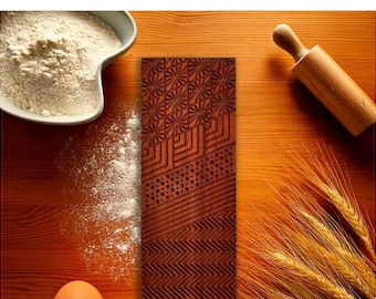 5-in-1 Wooden Gnocchi Board – Cavarola Pasta Textures, Artisan Kitchen Tool