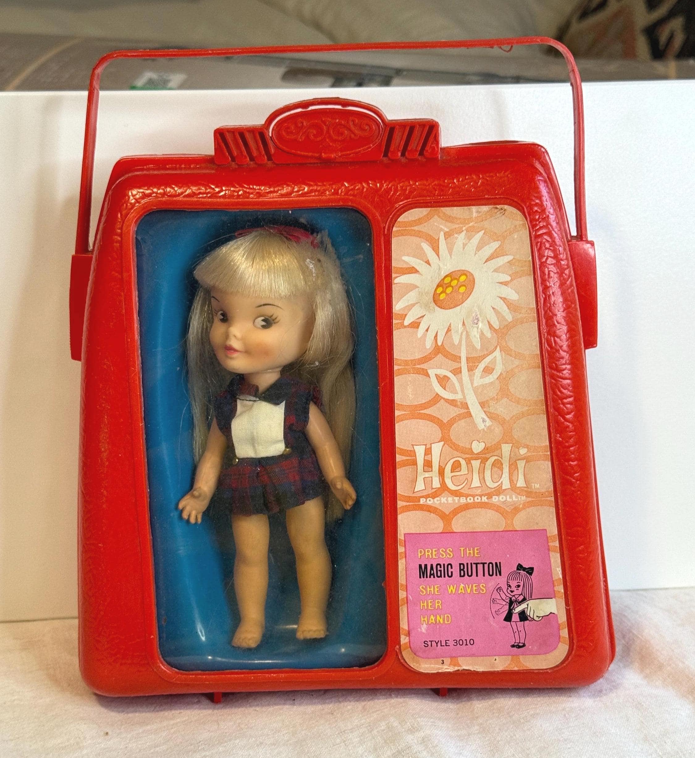 Vintage Heidi Pocketbook Doll - Etsy