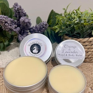 Orange and Lavender Hand and Body Balm