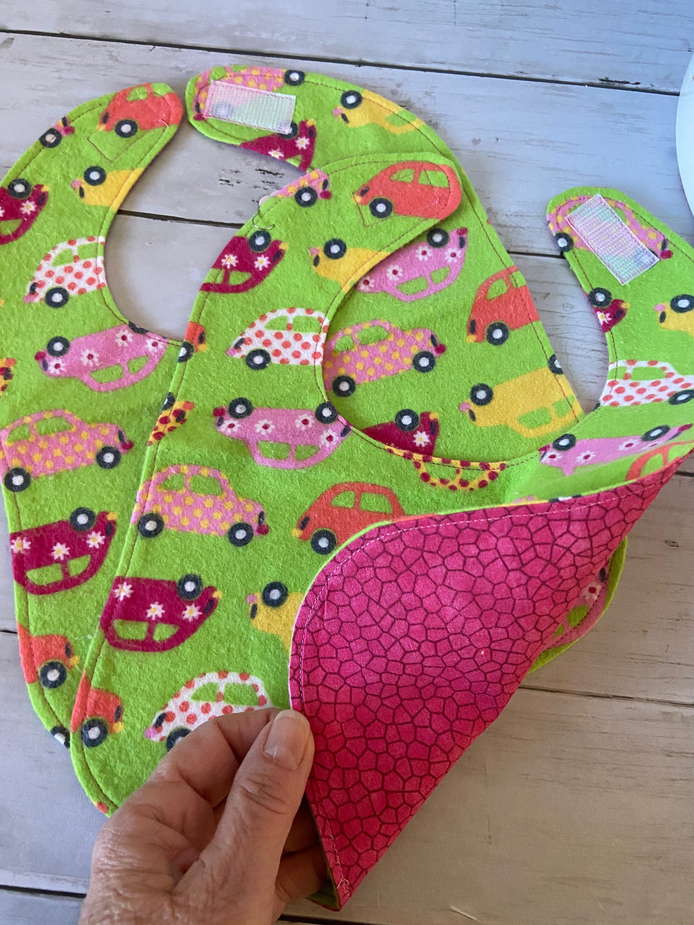 Love Bug Baby Blanket 4 Piece Set Blanket, Dragalong, & 2 Reversible