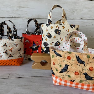 Mini Tote Bag - Halloween Themed