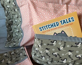 Pillowcases and Book Pocket Pillowcase Set - Mermaid Theme