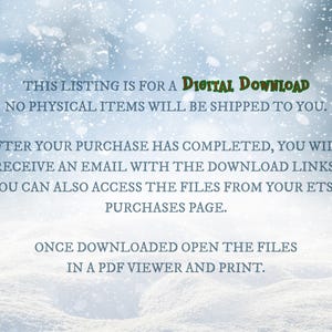 This listing is for a digital download. No physical items will be shipped to you.
After your purchase has completed you will receive an email with the download links. You can also access the files from your Etsy purchases page. 
Once downloaded open in a PDF viewer and print.