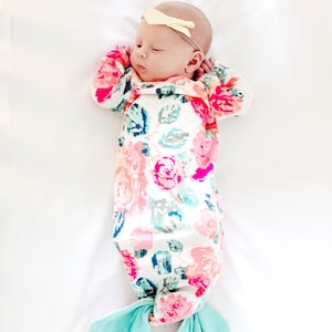 PDF Pattern - the BABY GOWN - Mermaid + Basic Versions