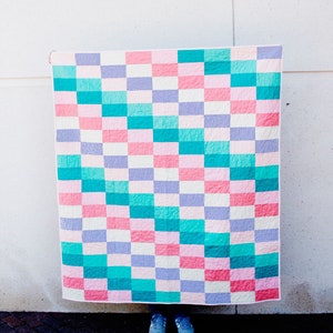 the Subway Tile Quilt PDF Pattern