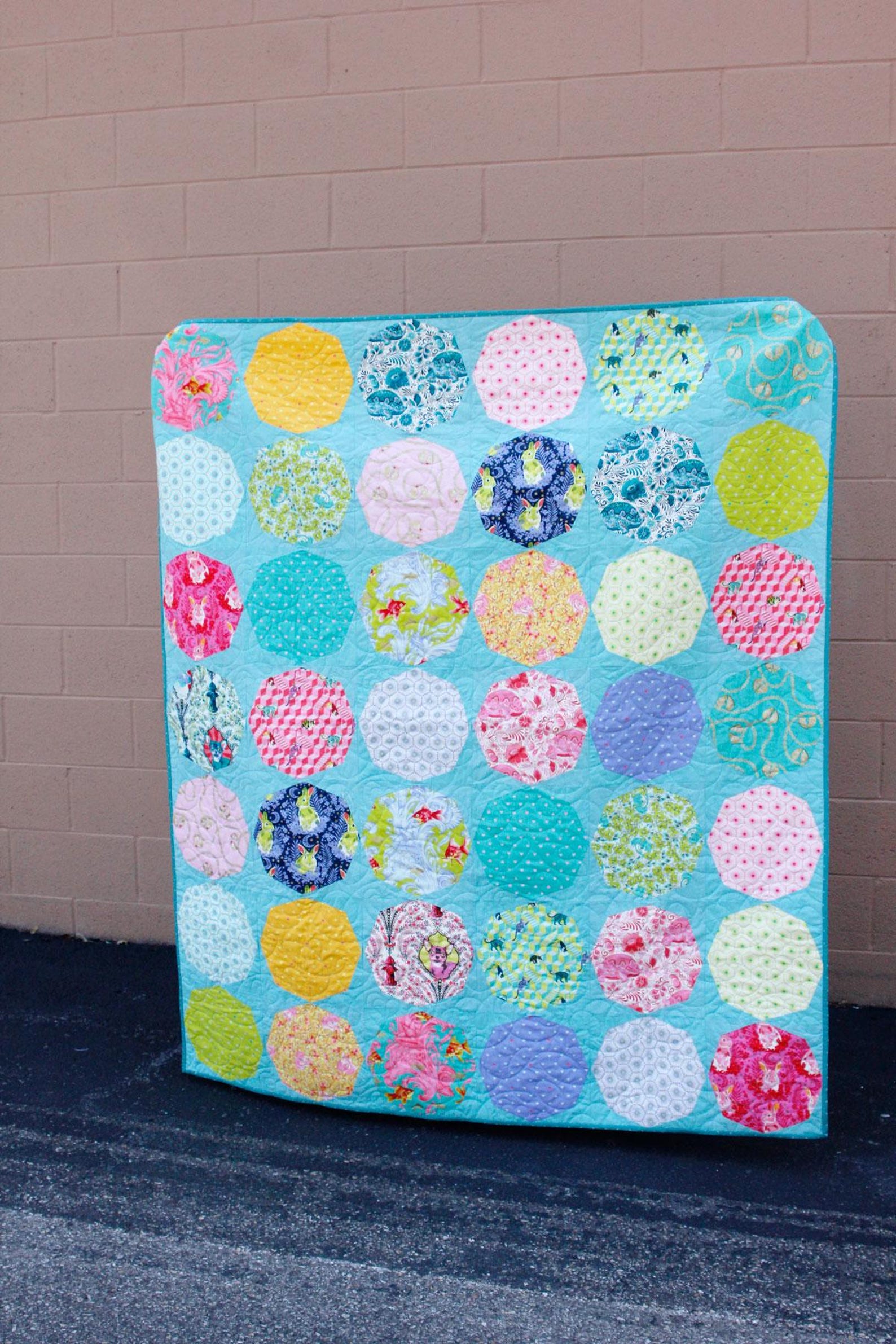 Octogan Quilt Pattern The OCTAVIA OCTAGON Quilt Pattern PDF - Etsy